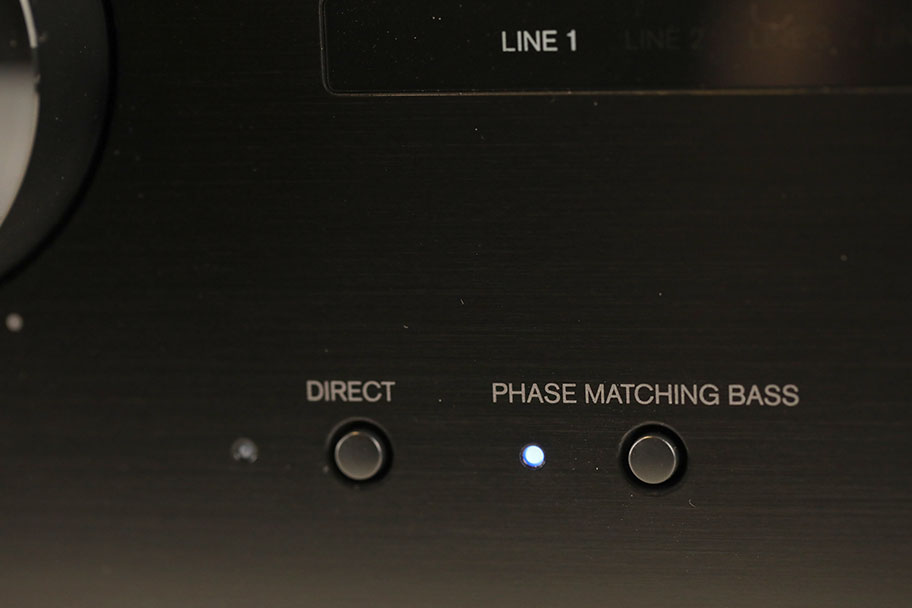 Onkyo A-9110 Stereo Amp controls | The Master Switch