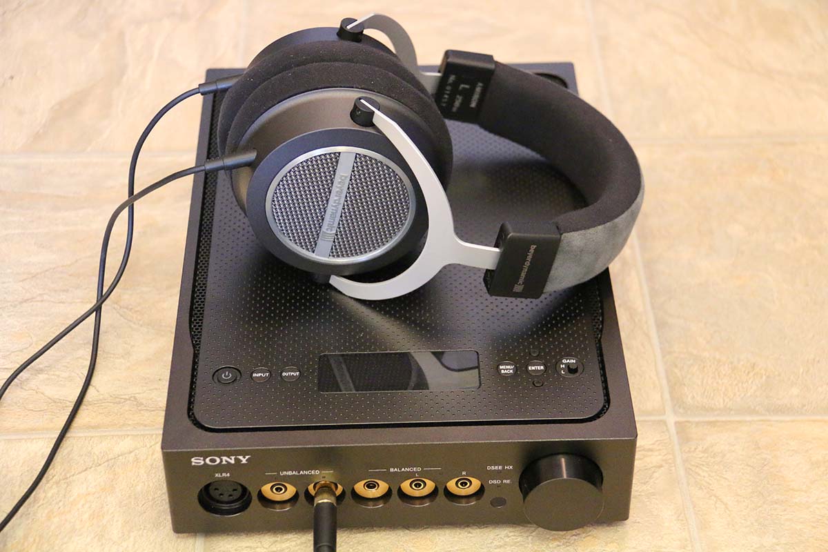 Sony TA-ZH1ES headphone amp | The Master Switch