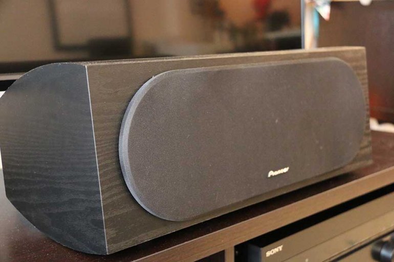 The center speaker of the Pioneer SP-PK22BS 5.1 system | The Master Switch