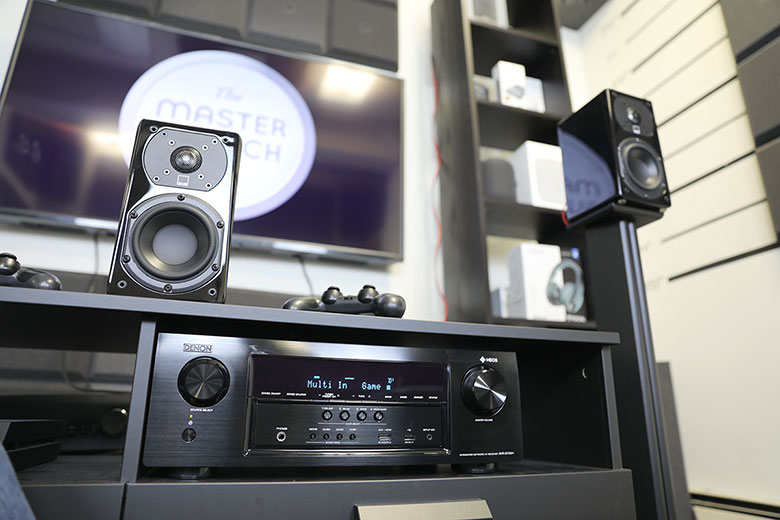 Home theater stereo store system